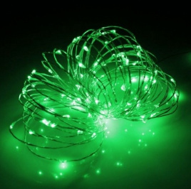 Гирлянда "Роса" LED 200 Зеленая 20м K130-301 IPF