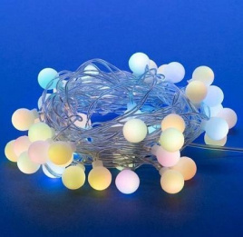 Гирлянда Радуга  50 LED 4 цвета 7м уличный