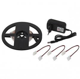Лента комплект 5м. 4,8W 60Led 12V IP65 6500K 2835kit ЭРА