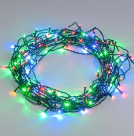 Гирлянда LED 200 16 м Мульти зел.пр  К130-29 IPF