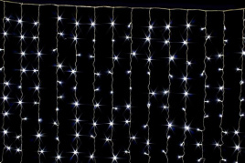 Бахрома  80 LED 3м Мульти бел. пров. К130-220 IPF