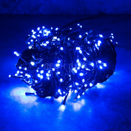Гирлянда LED 600 Синий 50М  Leon
