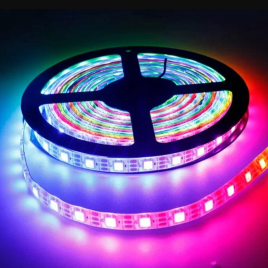 Лента  "Бегущие огни"  WS2811 5050-30 12V IP67 RGB