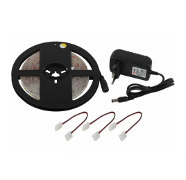 Лента комплект 5м. 4,8W 60Led 12V IP20 2700K 2835kit ЭРА