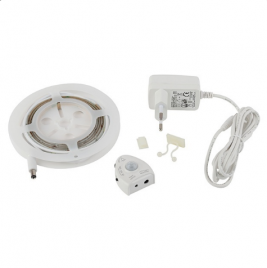 Лента комплект с датчик. движ. 1,2м. 4,8W 30Led 12V IP20 2700K 2835move ЭРА