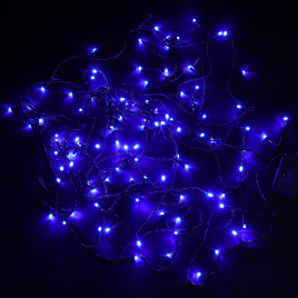 Гирлянда LED 300 23 м Синяя зел. пр К130-133 IPF