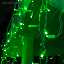Бахрома  80 LED 3м Белый зел. пров. К130-225 IPF