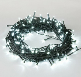 Гирлянда LED 200 16 м Белая зел.пр   К130-120 IPF