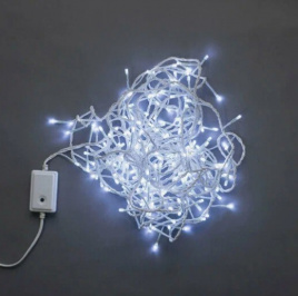 Гирлянда LED-BW-200-10м белая  влагост. 200свет