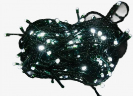 Гирлянда LED 240 18 м белая зел. пр К130-126 IPF