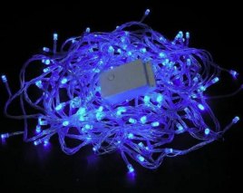 Гирлянда LED 140  12 м Синяя пр. пр К130-116 IPF