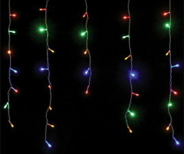 Бахрома 320 LED Мульти 12*0.6  Уличная Ф