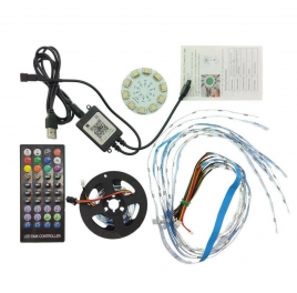 Лента комплект OG-LDL39 9*0.5м+1*1м 30Led RGB IP20 (Фейерверк)