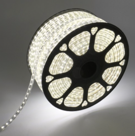 Лента 48Led 220V белая 100м ф