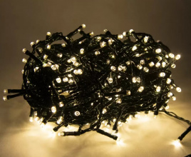 Гирлянда LED 1000 Т/бЕЛЫЙ 80М  Leon