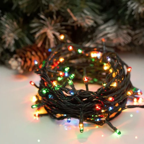 Гирлянда LED 100 мульти 7,5м IPZ 100 (60) фото 2