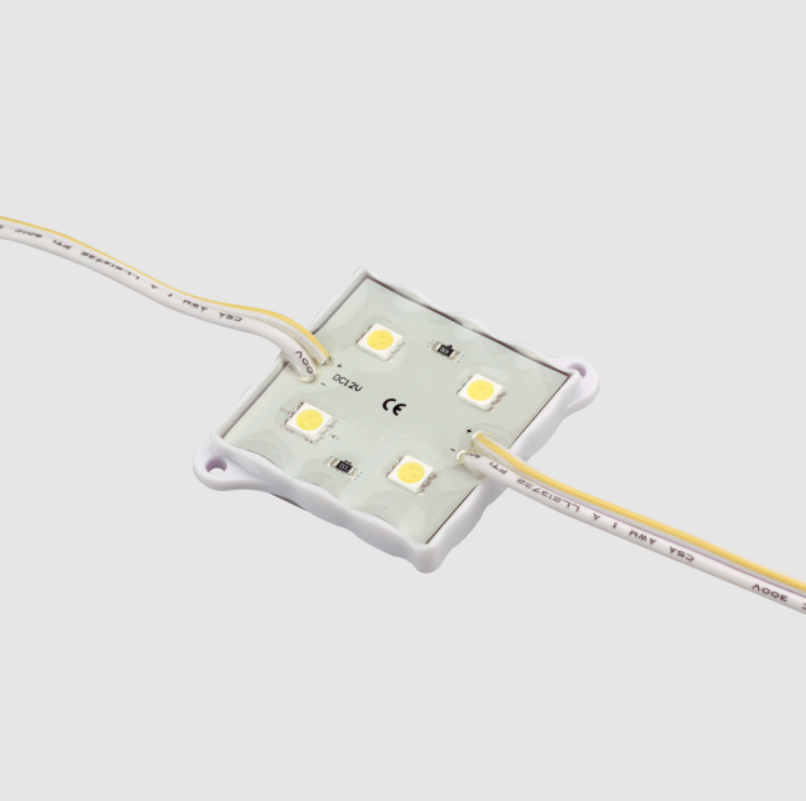 Модуль 5050/4Ieds DC 12V RGB  IP65 фото 1