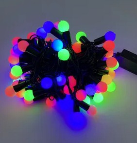 Гирлянда LED  100 "Шарики" Д-3 .10 мет мульти лаб фото 1