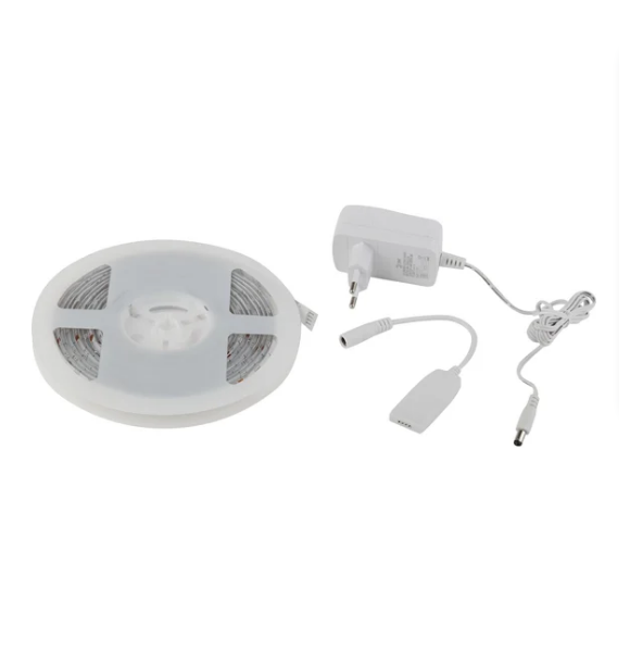 Лента комплект Wi-Fi 5м. 7,2W 30Led 12V IP65 RGB 5050kit ЭРА фото 1
