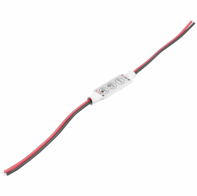 Контроллер "Мини" 3кн  (3528,5050,5630) 12V RGB фото 1