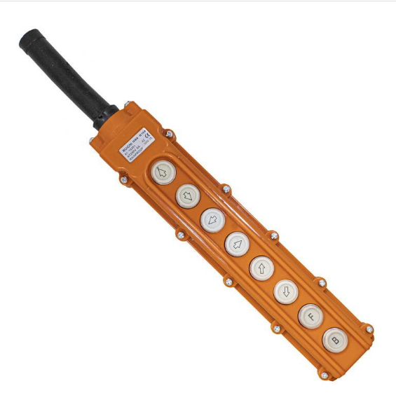 Пост кнопочный ПКТ-80 GB8-B104 на 8 кнопок IP54 Ruichi фото 1