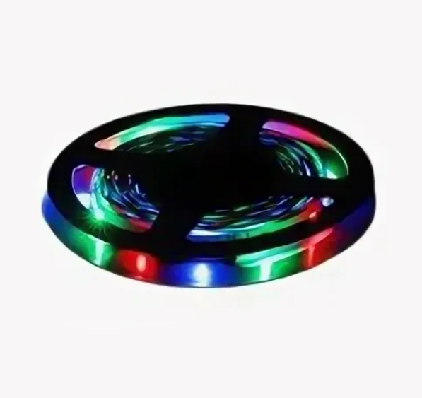 Лента комплект 2м. 18Led 5V IP20 RGB ТВ-лента 2430-02 DASKUS фото 1