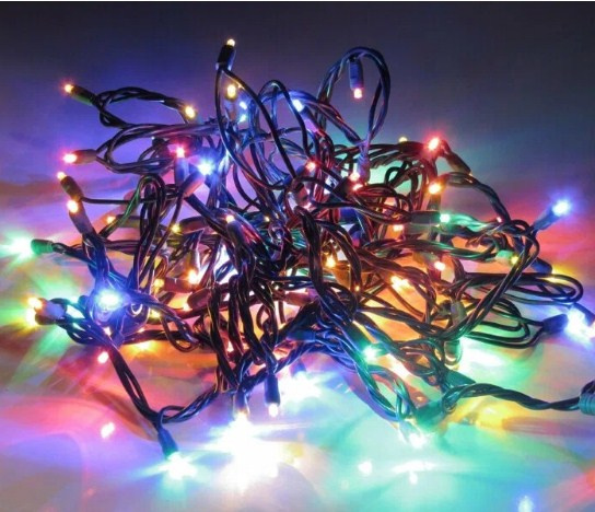 Гирлянда LED-PL-5ММ-4-200-240-20м мульти 20Мзел/пр фото 1