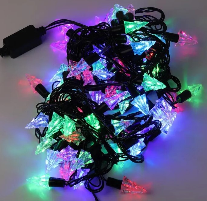 Гирлянда LED  70 Елочка мат Мульти 8м п/у К130-778 фото 1