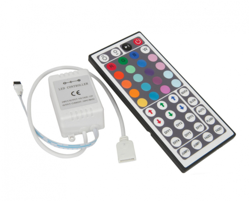 Лента  7,2W 30Led 12V IP20 RGB НТ фото 1