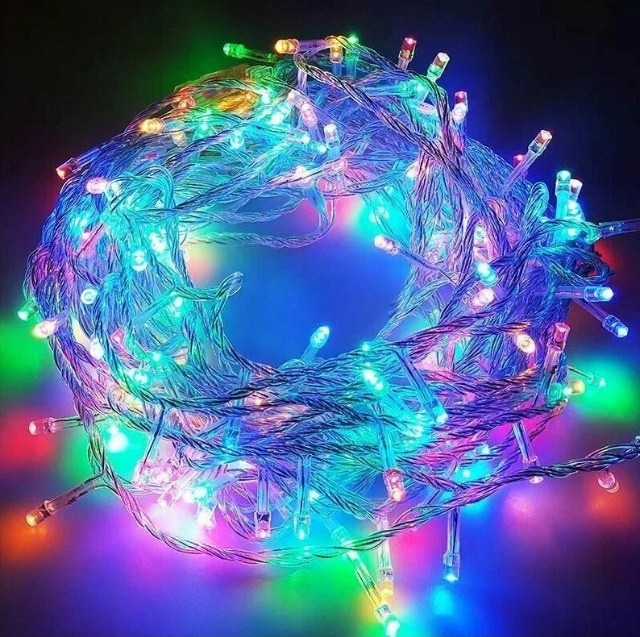 Гирлянда LED 240 Шнур мульти 8 реж прзр.пров.15,5м фото 1