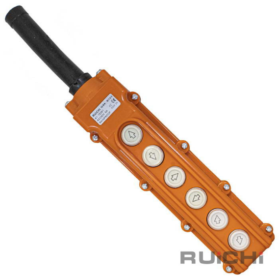 Пост кнопочный ПКТ-60 GB8-B103 на 6 кнопок IP54 Ruichi фото 1