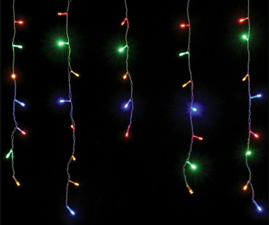 Бахрома 320 LED Мульти 12*0.6  Уличная Ф фото 1