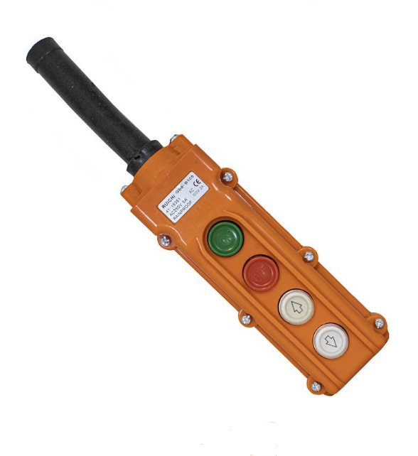 Пост кнопочный ПКТ-20 GB8-B105 на 2 кнопки+ON-OFF IP54 Ruichi фото 1