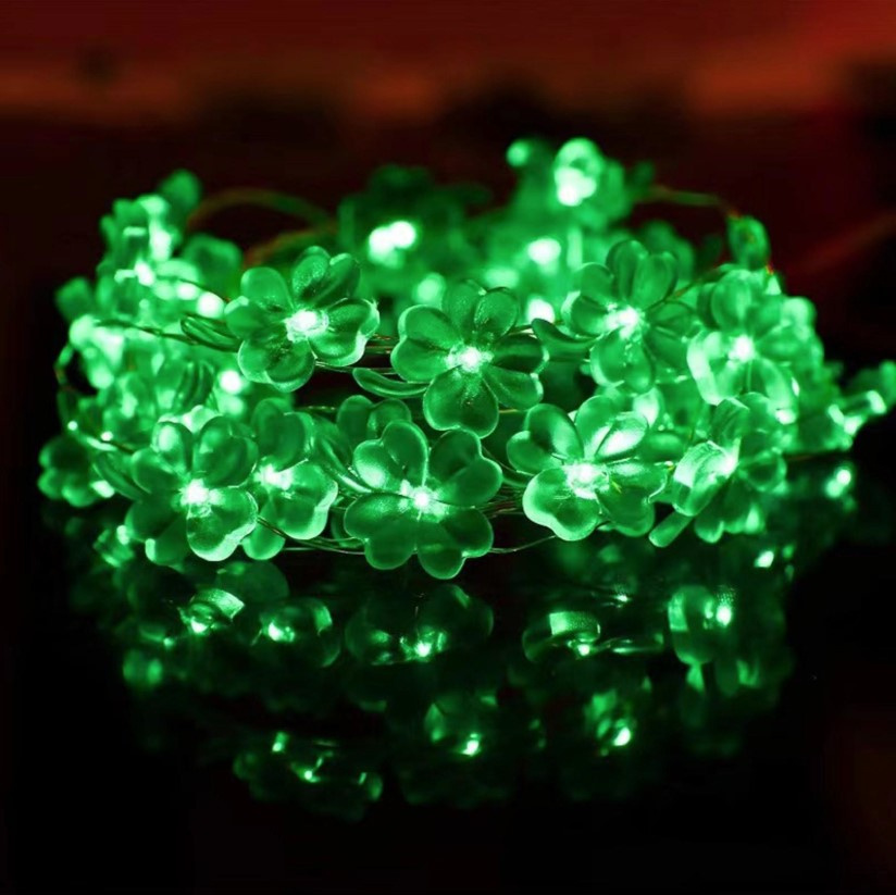 Гирлянда LED 100 цветок, 8м. зеленый, пр.пр. IPS фото 2